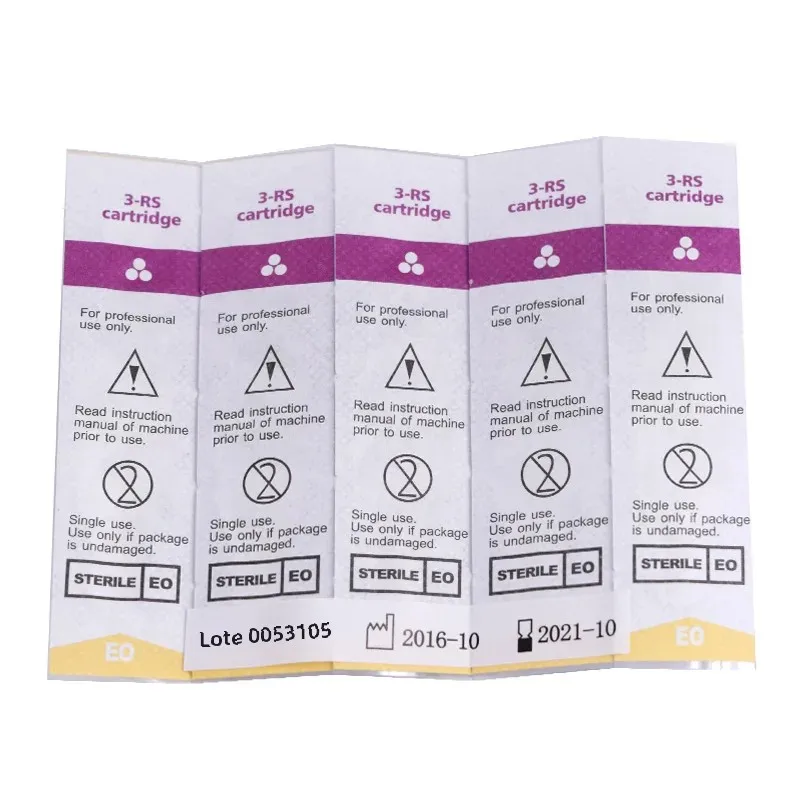 

Tattoo Permanent Makeup Pen Machine Flat Needles Tips Professional 100piece lot 3RS Disposable Sterilized Supply for Eyebrow lip