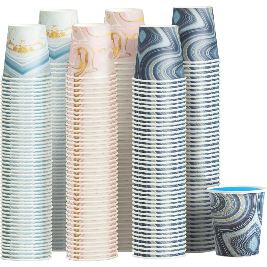 

1200 Pack 3 oz Bathroom Cups Disposable Small Mouthwash Paper Cups for Bathroom Thick and Sturdy Snack Cups for Daily Use Ideal