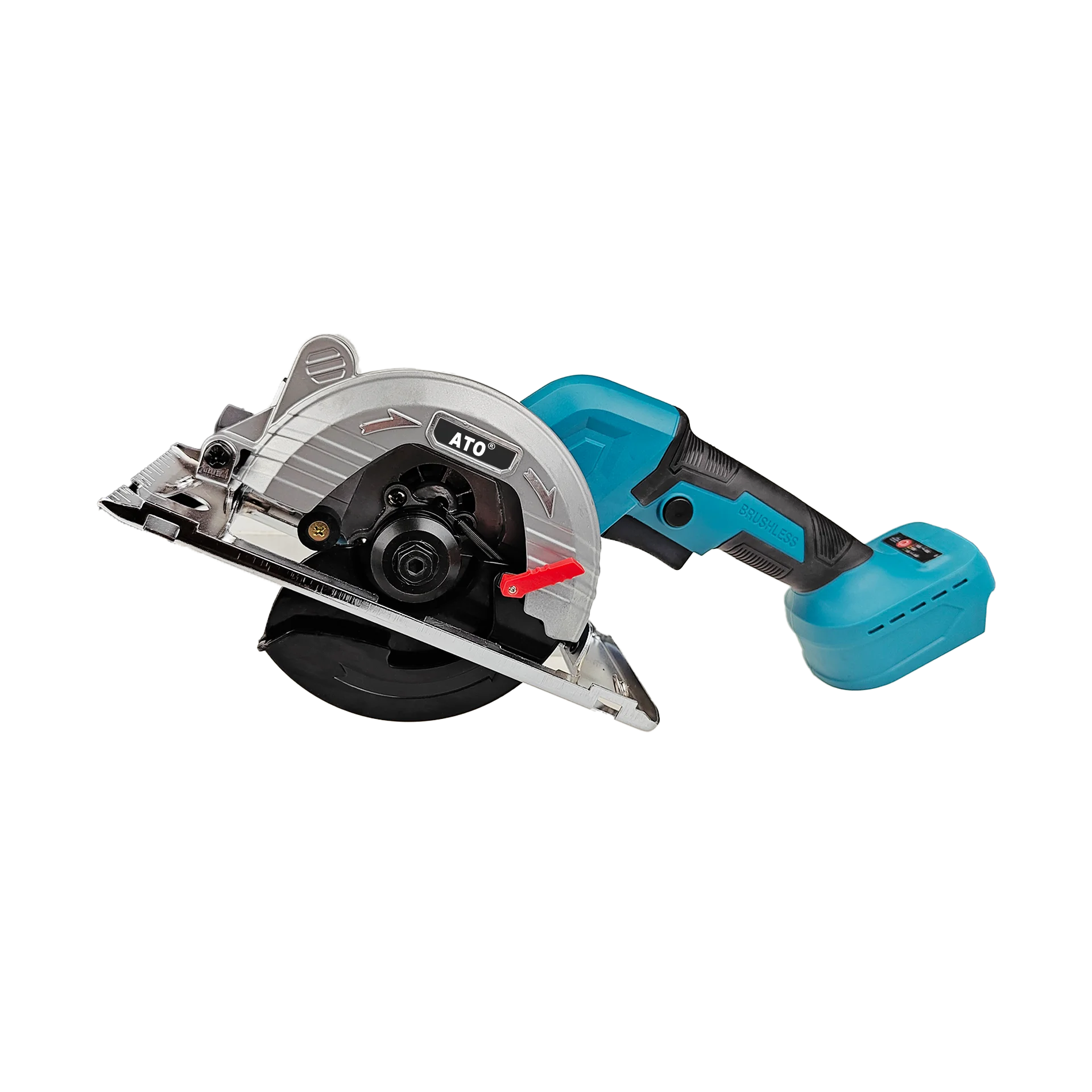 ATO Cordless Single-hand Circular Saw 125mm Multifunctional Cutting Tool Handheld Electric Circular Saw for Makita 18V Battery