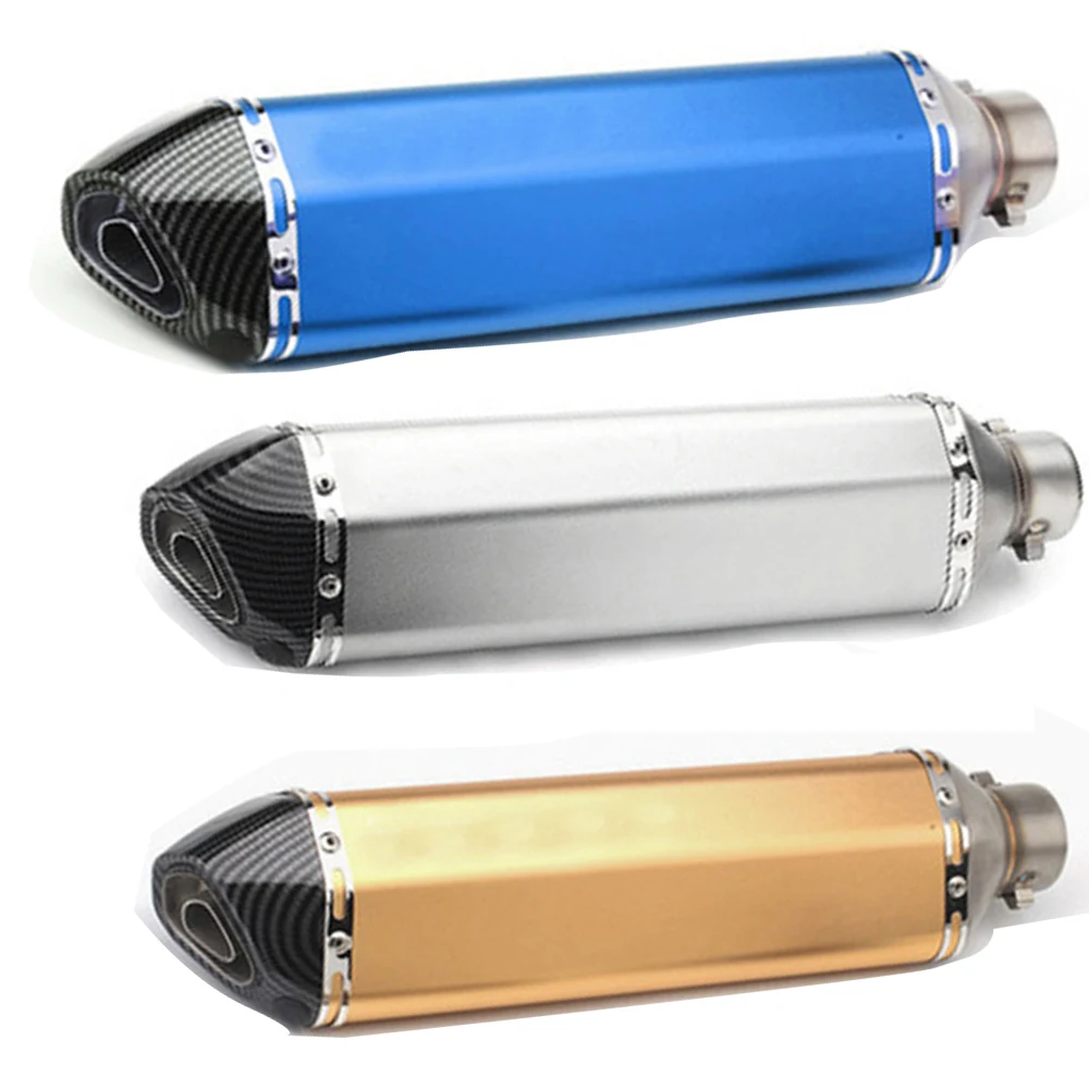 

High Quality Hot Sale Universal 51mm Motorcycle Outlet Escape Tube Exhaust Pipe Muffler High Performance Wholesale Price