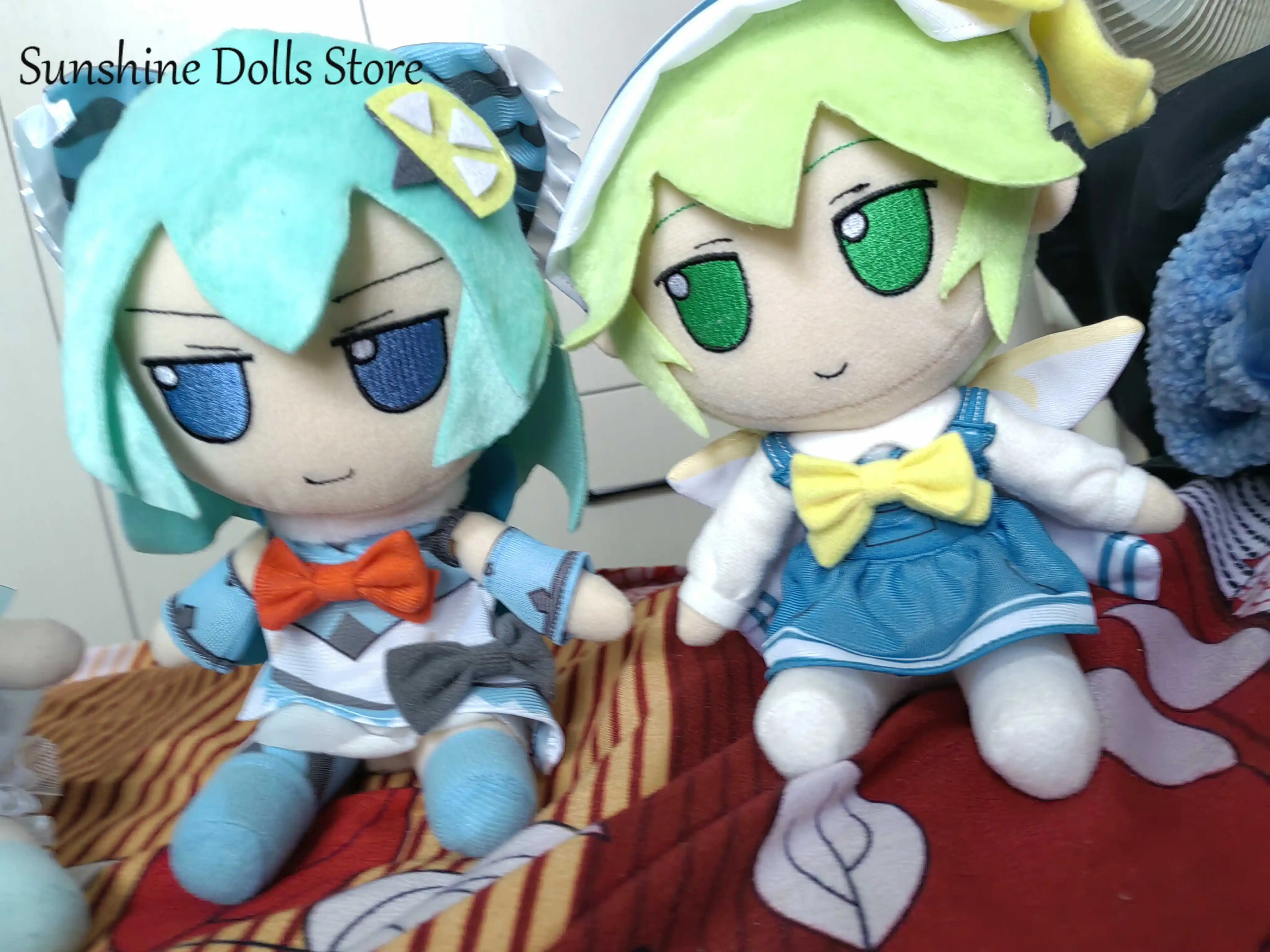 

20 см TouHou Project Fumo Cirno Daiyousei сидящая кукла плюшевая мягкая игрушка милая девушка аниме Kawaii подушка косплей подарки на день рождения