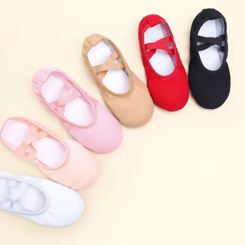 Ballet Shoes for Girls Dance Shoe Woman Dancing Slipper Canvas Soft Sole Ballet Dance Shoe Girls Women Ballet Slippers