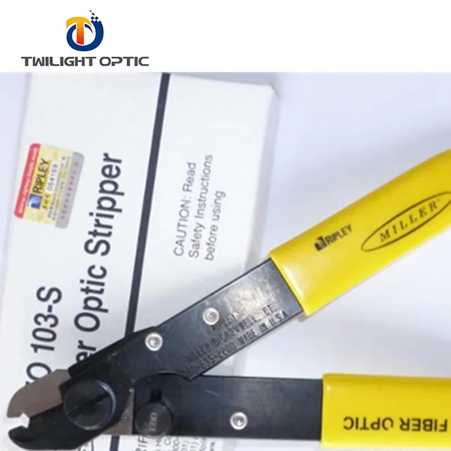 Ripley Miller FO 103 S Fiber Optic Cable Stripper FO103-S Wire Strippers fiber optic stripper f0 103-s