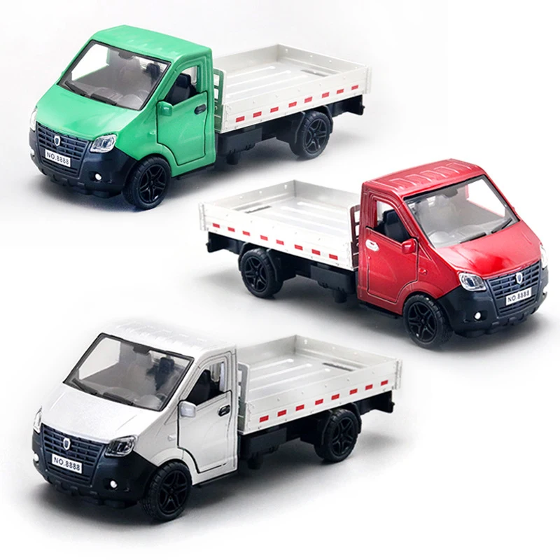 1/34 Openable-door Single-row Trunk Figurines Alloy Vehicles Miniature Home Bedroom Table Decoration Boys Birthday Surprise Gift