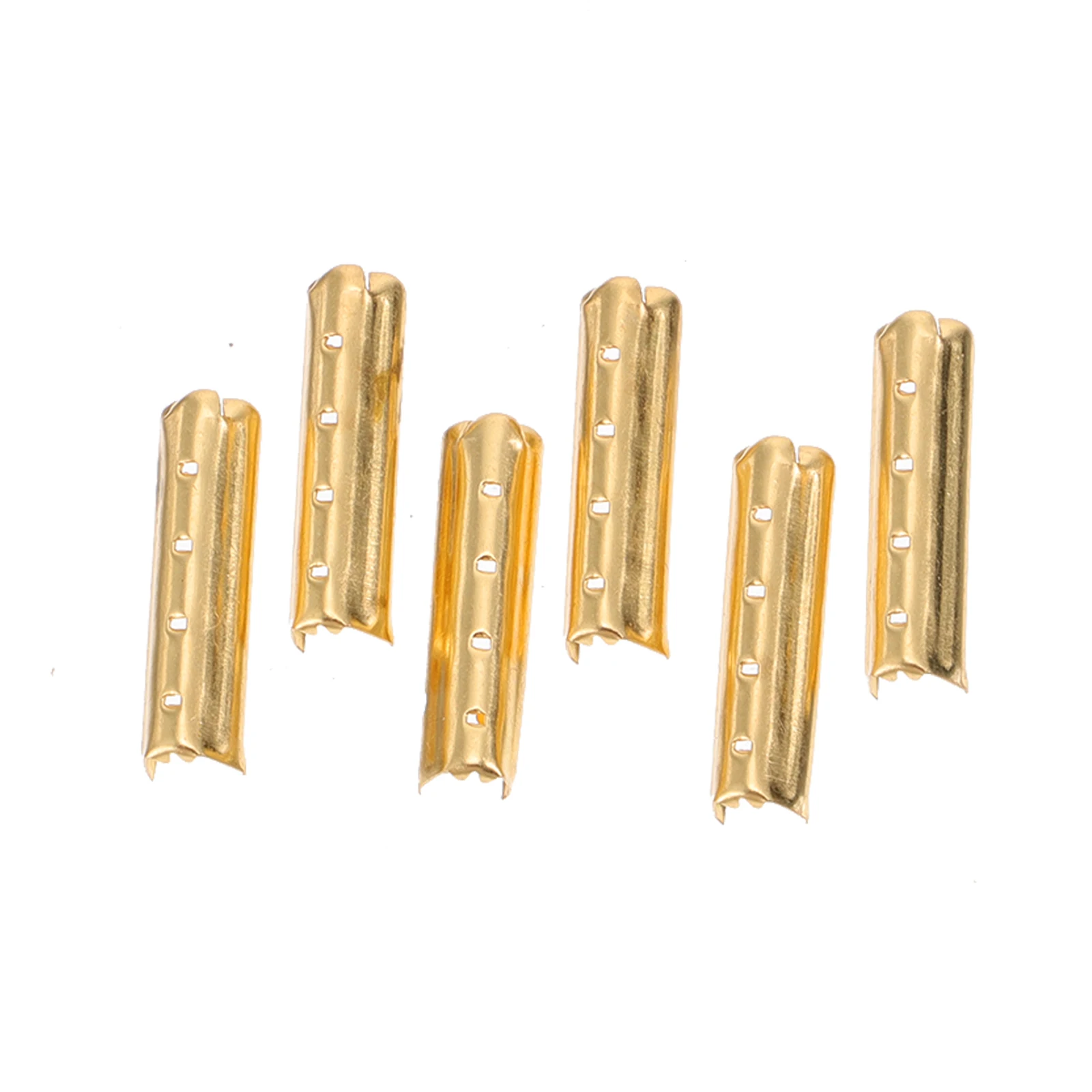 

100 Pcs Copper Shoelace Tips High Quality Repair Frayed Ends Smooth Safe DIY Shoe Laces Metal Caps Sneaker Accessories