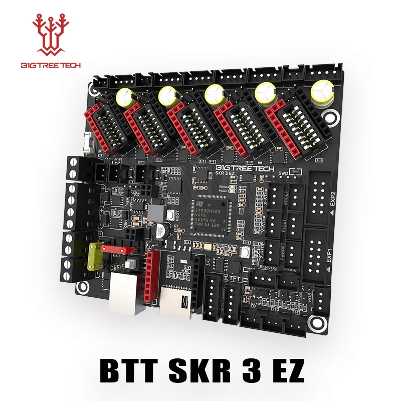 

BIGTREETECH SKR 3 EZ Motherboard EZ5160 Pro TMC2209 TMC5160 Raspberry Pi Upgrade BTT SKR2 Control Board For Ender3 V2 Ender5