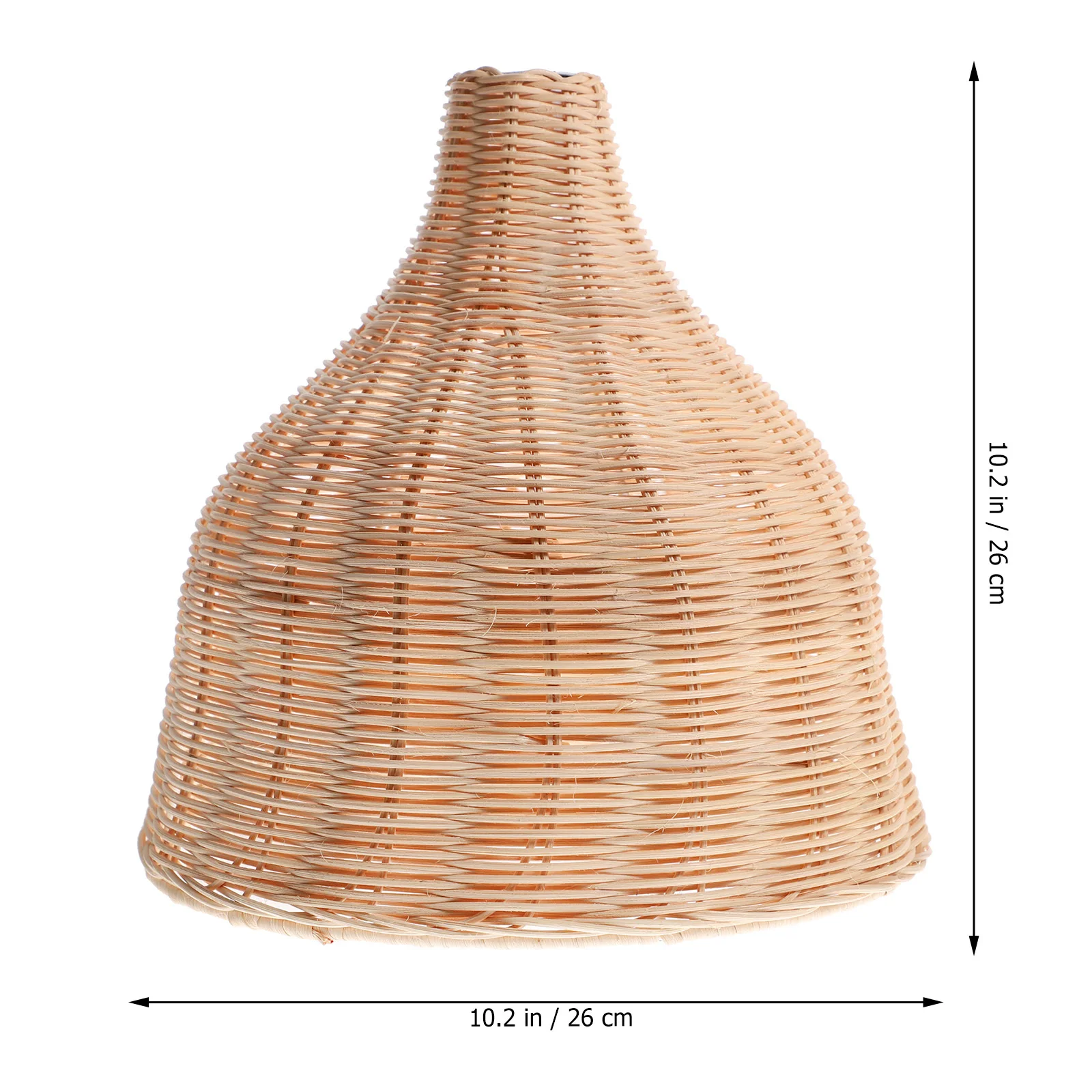 

1Pcs Rattan Decorative Lamp Fine Workmanship Artistic Sense Easy Install Operate Excellent for Indoor Decoration Lighting
