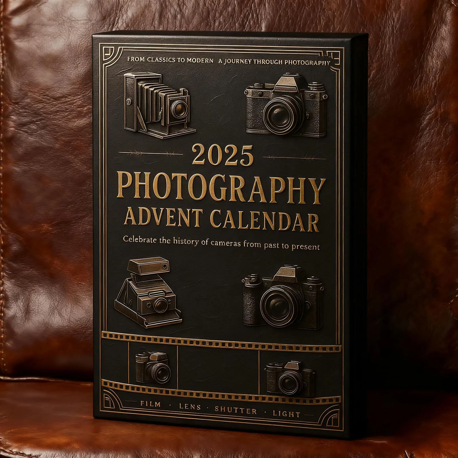 Timer for Kids Homework Classroom Set Photography Advent Calendar 2025 Contains 24 Camera Charms Photography Alarm Clock Loud