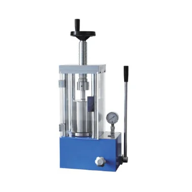 Desktop 40T manual isostatic pressing machine for button battery research