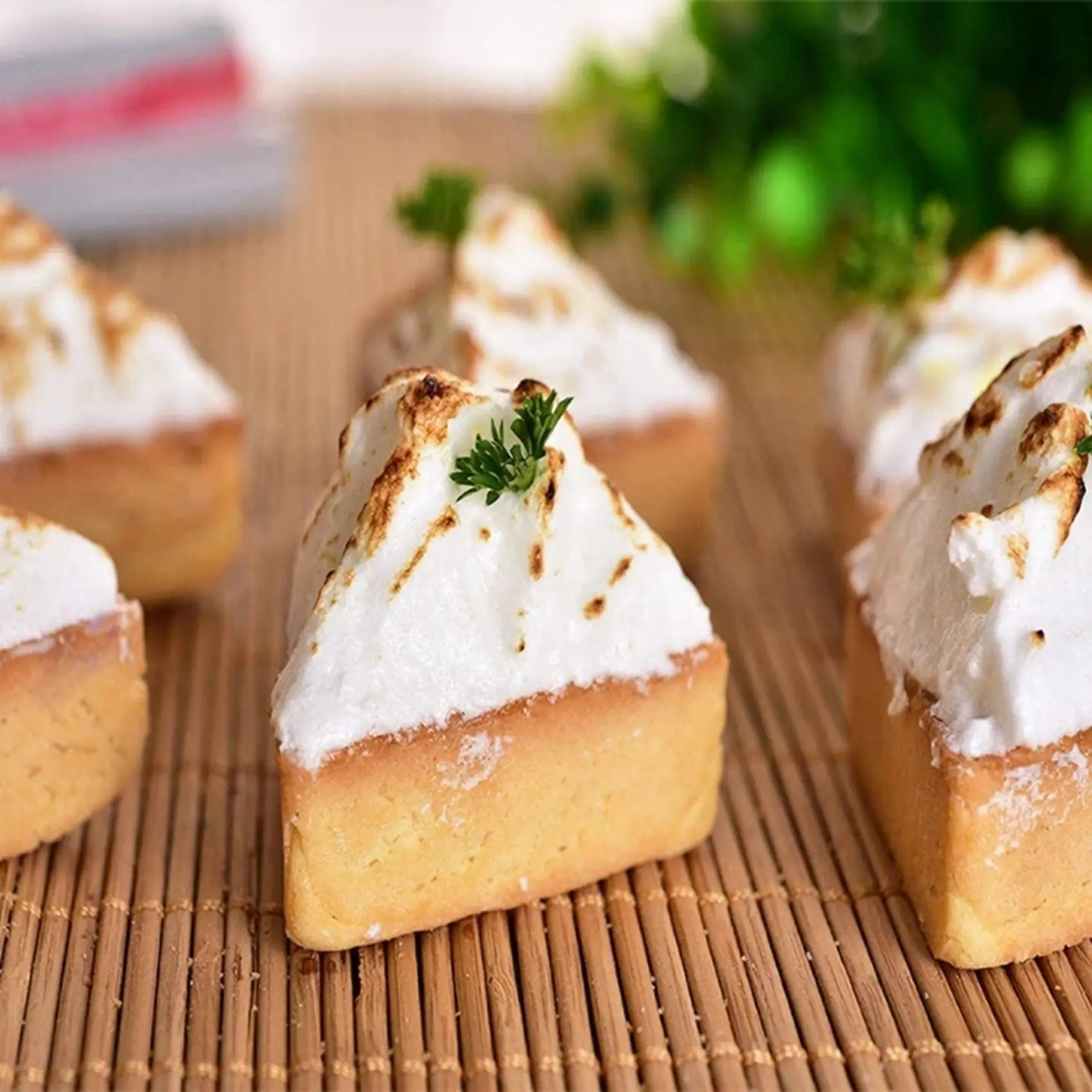 Boat Shape & Triple-Cornered Stainless Steel Tart Ring Tower Cake Mould Baking Tools Perforated Cake Mousse Ring-A68E