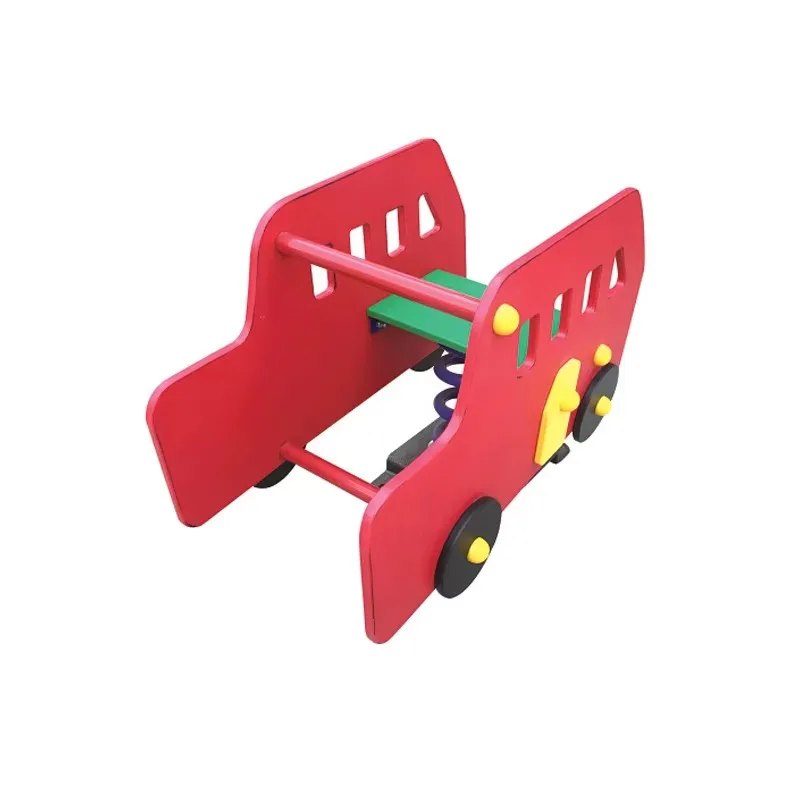 Hot Selling Playground Equipment Spring Rider Cartoon Toy Park
