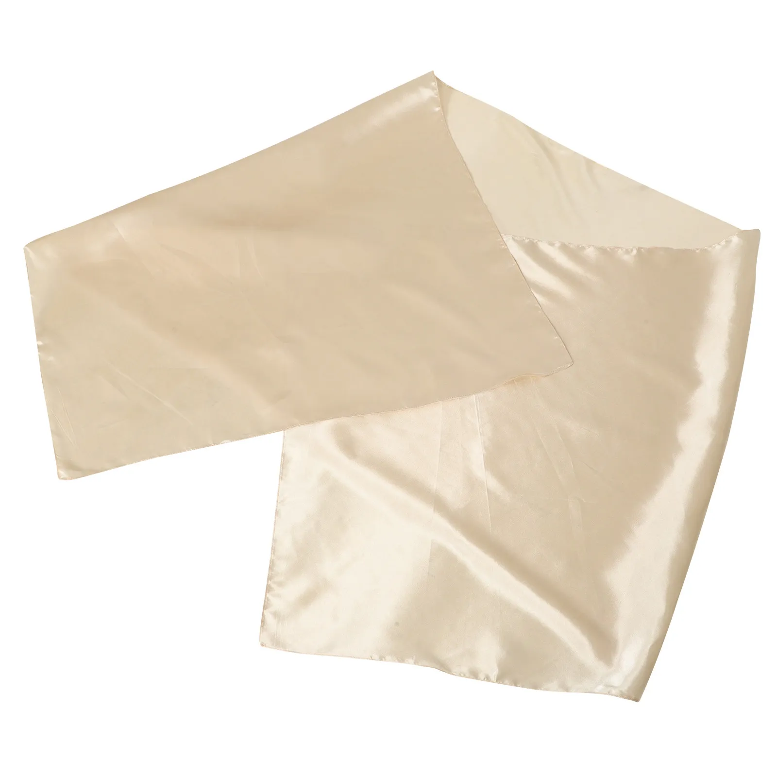 

Атласная свадебная накидка-шаль золотистого цвета, элегантная однотонная вечерняя накидка, официальный палантин для свадебного платья, длинный шарф для подружек невесты