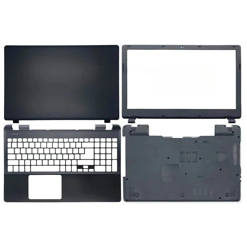 Laptop Case For Acer E5-571 E5-551 E5-521 E5-511 E5-511G E5-531 LCD Back Top Cover/Front bezel/Hinges/Palmrest/Bottom Case