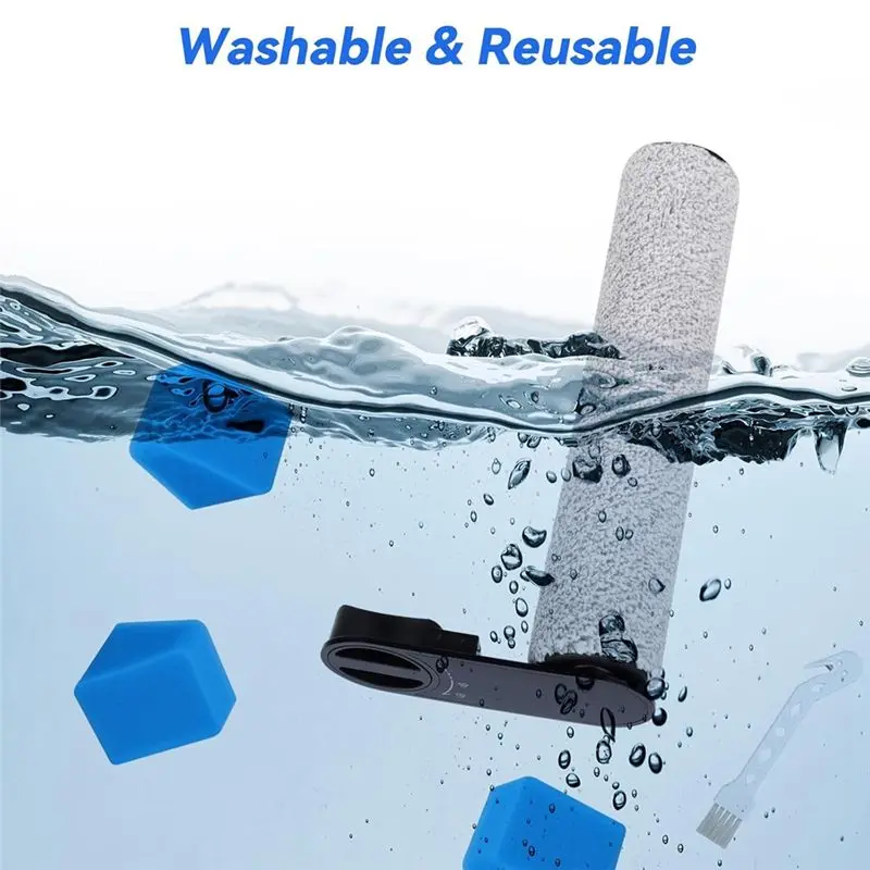 ABHI-For Eureka NEW430BL / JONR ED12 Vacuum Cleaner Replacement Parts Main Roller Brush And Sponges Filters