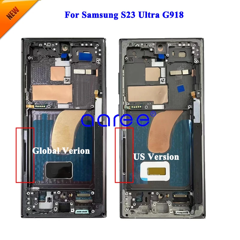 6,67-calowy ekran AMOMLED OLED LCD do Samsung S23 Ultra 5G LCD do Samsung S23 Ultra S918 Ekran LCD Dotykowy Digitizer Zespół