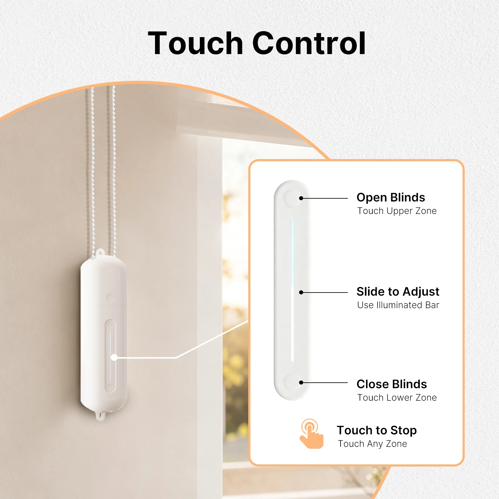 MOES 투야 지그비 롤 블라인드 구동 모터, 터치 컨 - Electric Blind Motor Rechargeable 리뷰 및 가격