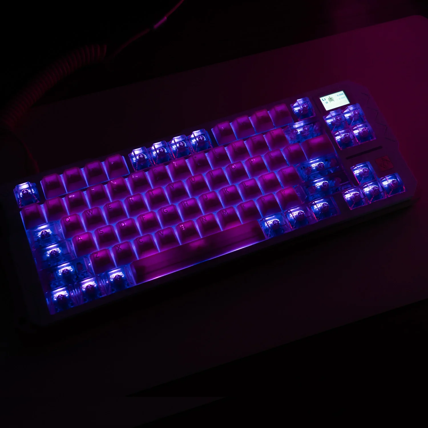 Sikakeyb Castle Hm80 HE لوحة مفاتيح مغناطيسية من سبائك الألومنيوم لوحة مفاتيح سلكية RGB Gateron 8k لوحة مفاتيح الألعاب لـ Valorant FPS