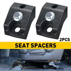 2Pcs Black Riser Front Seat Spacers Lift Jackers For Toyota Tacoma 4Runner FJ Lexus GX470 Driver Passenger Seats Accessories