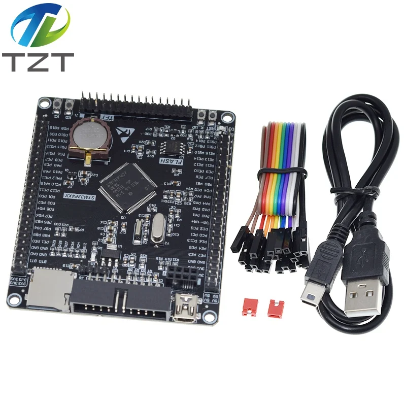 Imagem -03 - Placa de Desenvolvimento Stm32f407vet6 Cortex-m4 Stm32 Aprendizado Mínimo do Sistema Placa do Núcleo do Braço Módulo Stm