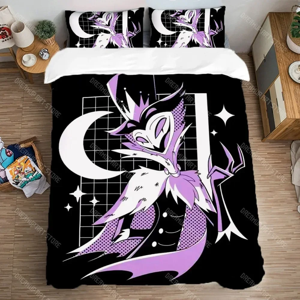 2026 Quilt Cover Blitzo-Stolas Hell-Boss Multiple Sizes Duvet Covers Cartoon Bedding Comforter Sets Bed Decor Fun Home Decor Tex
