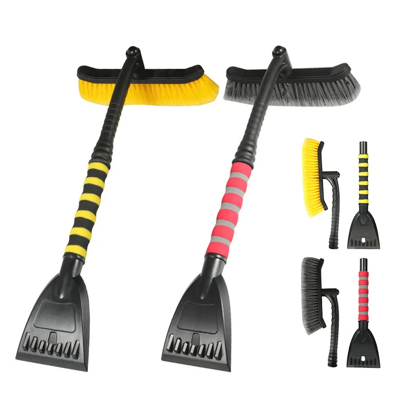 

Car Snow Removal Shovel Truck with Ice Removal Snow Sweeping Brush Scraper Snow Artifact Glass Winter Defrost Removal Too