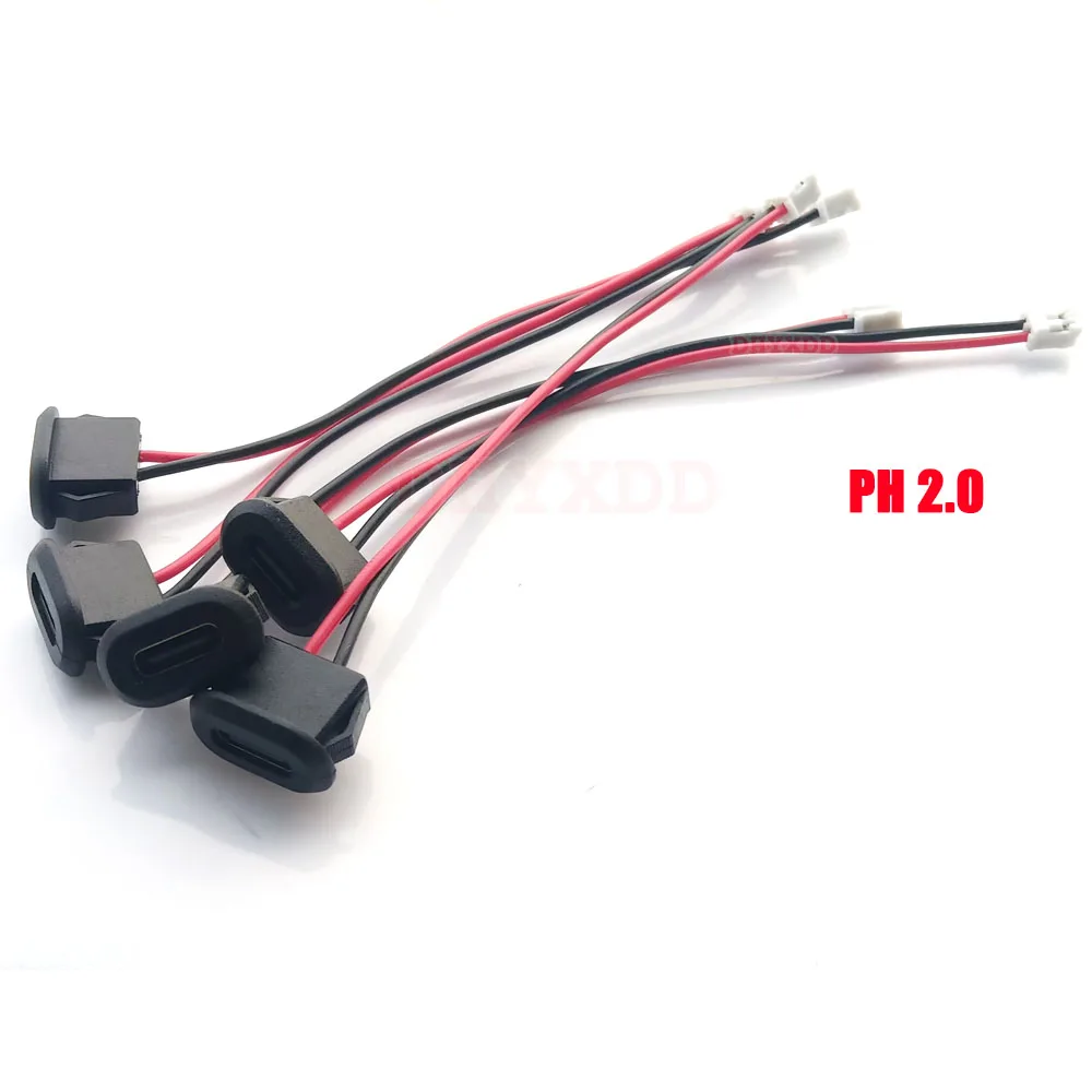 Imagem -06 - Usb tipo c Conector Tipo-c com Fivela de Cartão Fêmea Carregamento Rápido Jack Porto Usb-c Carregador Tomada Lâmpada de Mesa Elíptica 200x