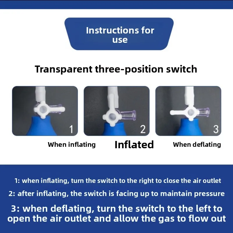 

ChiJiaoDr Pressure Bag Infusion 1CPS Medical Household Hanging Bottle Pressure Bag with Monitor