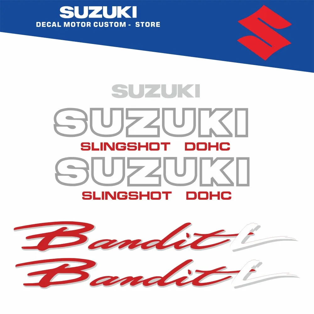 

Body decoration protection sticker motorcycle reflective decal for SUZUKI GSF-400-V 1989-1994 BANDIT