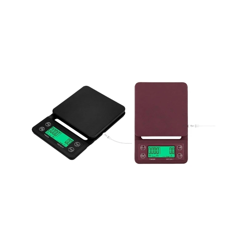 02DC Coffee Weighing Scale 5kg/0.1g with Weight Selection and Zeroing Function