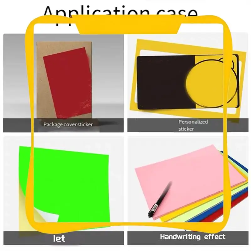 

Sticker Paper 8.27X11.69 Inch For Laser/Inkjet Printers For Office School Viridis