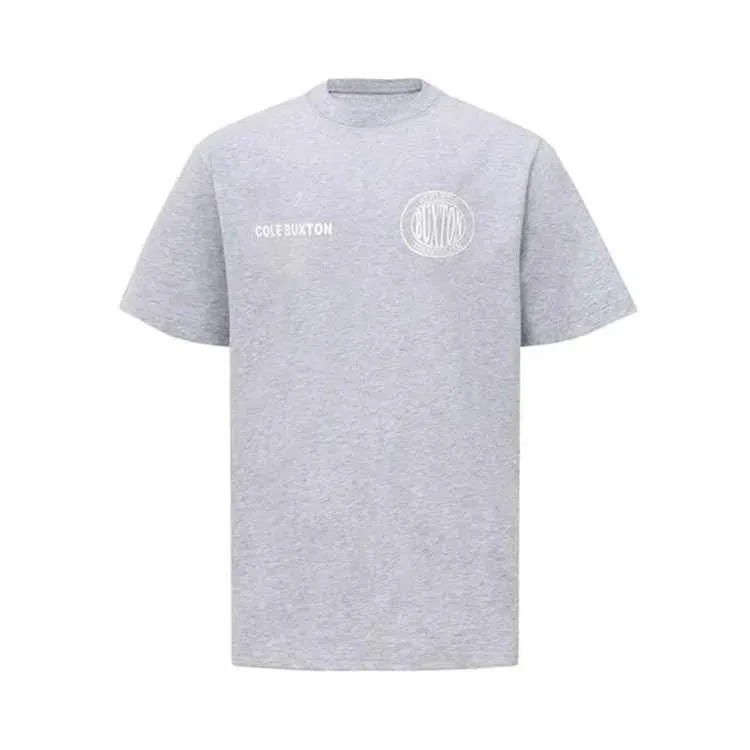 2026 new Letter-printed Cole T-shirt - Men's summer Buxton style, suitable for both men and women.