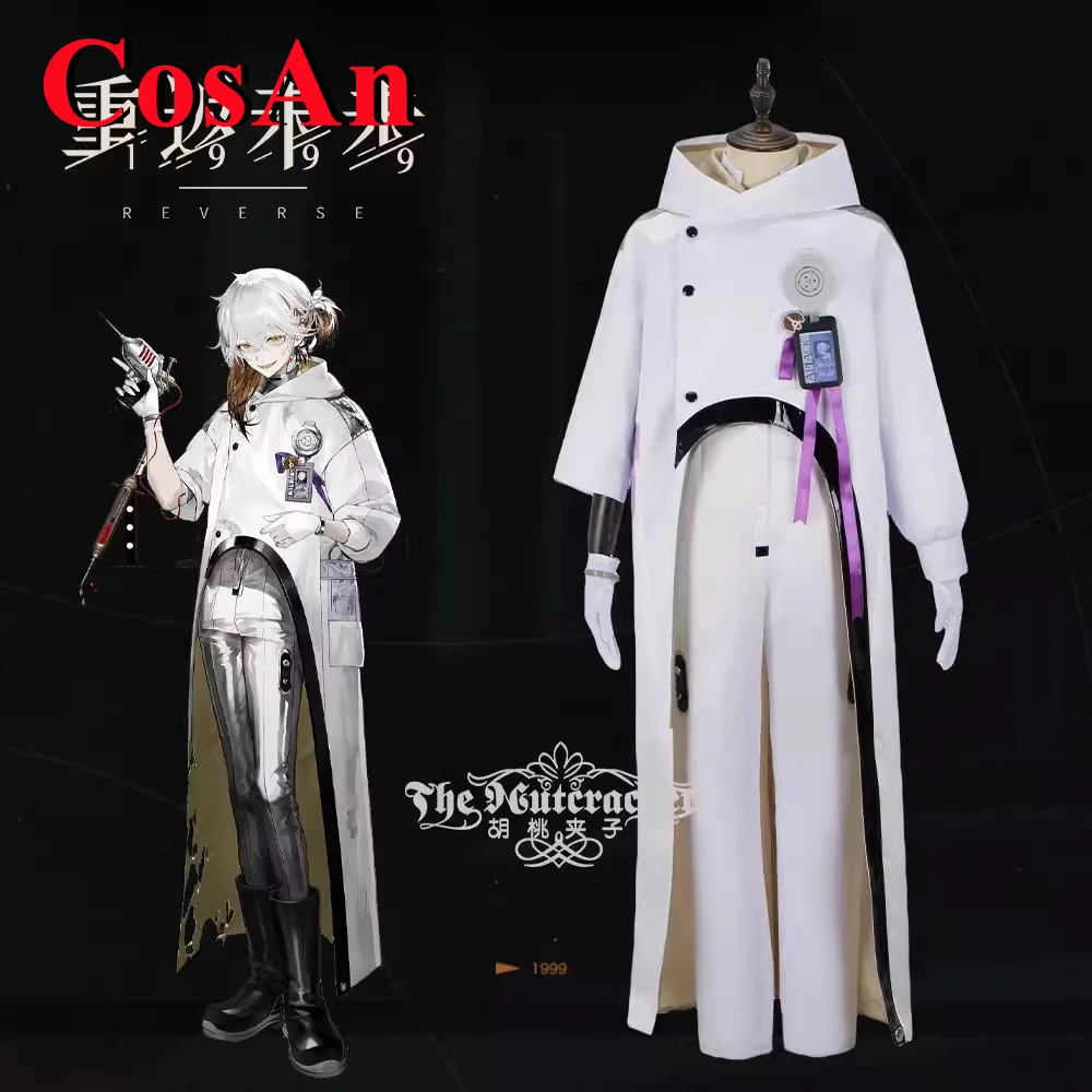 

CosAn Game Reverse:1999 Medicine Pocket Cosplay Costume Fashion Combat Uniform Activity Party Role Play Clothing New Full