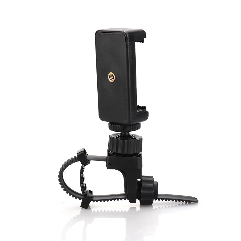 360 degree Rope Strap Clamp clip, Action Camera Strap Holder, live stream selfie photography rotating bike clip for Gopro Hero