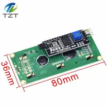 Blue Green 1602 I2C LCD Module for Arduino #2