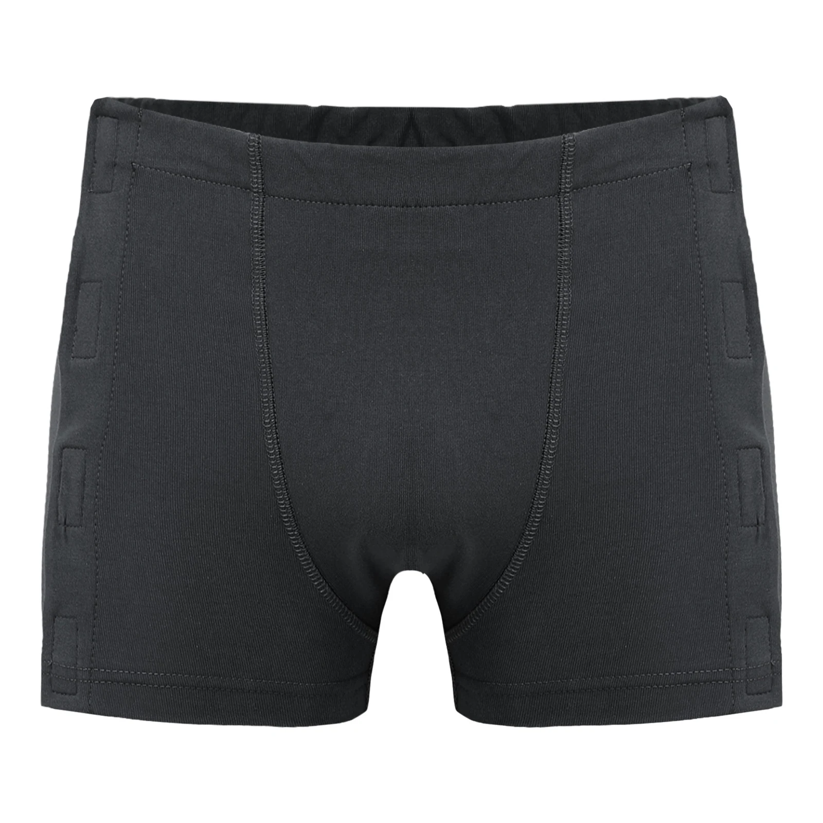 

Adults Mens Adaptive Underwear Sides Hook-loop Fastener Elastic Waistband Tear-away Briefs Special Needs Nursing Panties Costume