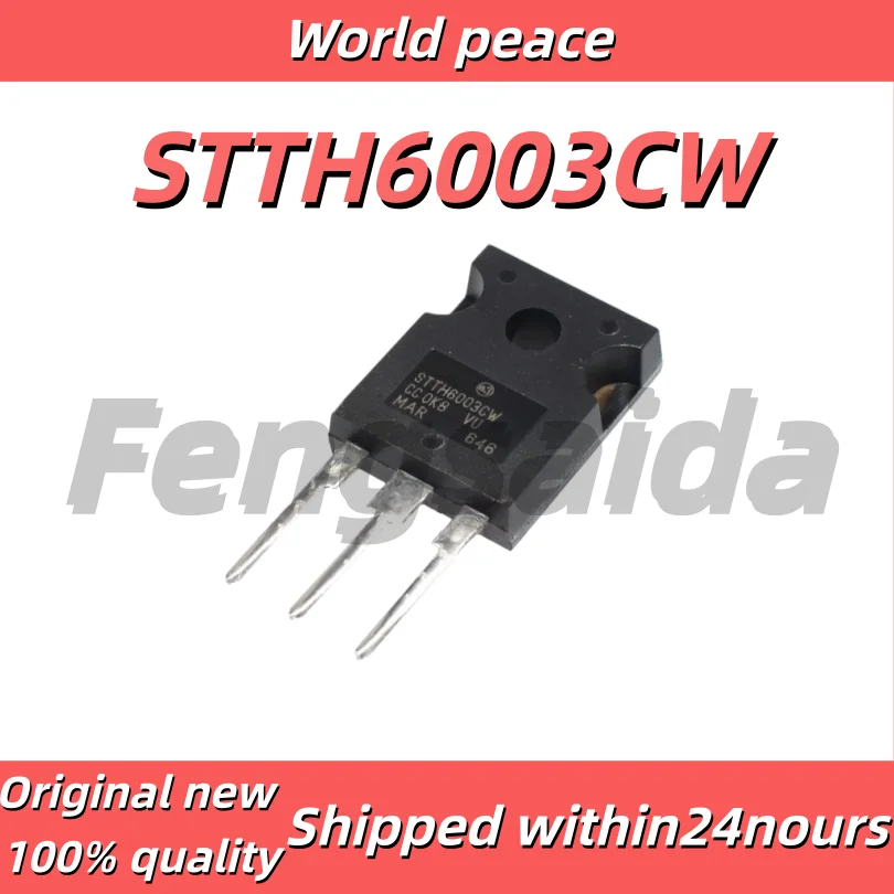 Original imported STTH6003CW rectifier 60A 300V inverter welder fast recovery rectifier diode