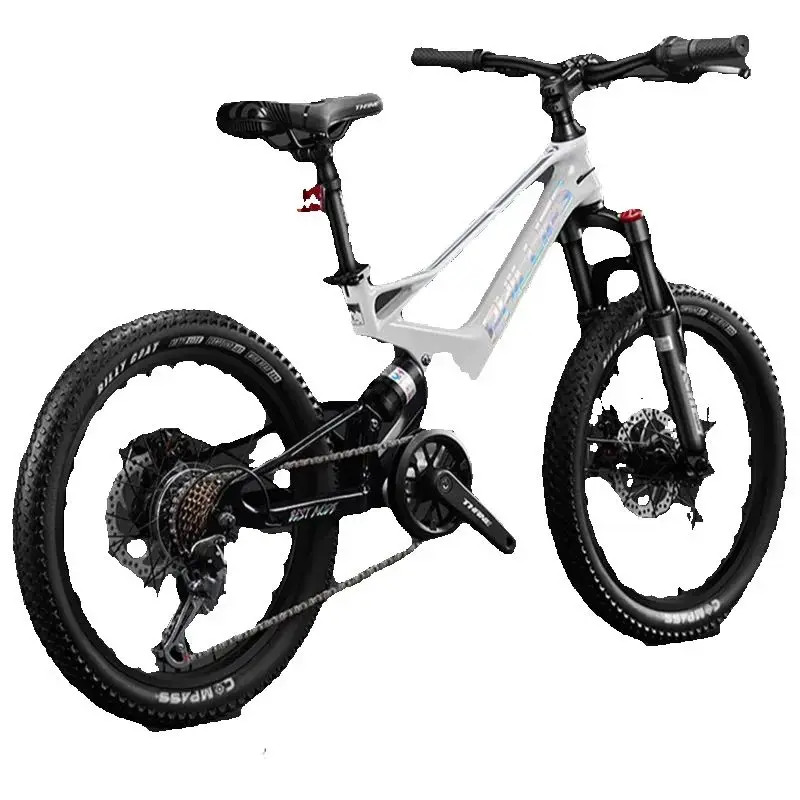 AliExpress NONE 20 inch Mountain Bicycle, Magnesium Alloy Downhill Bicycle For Student , Shock Absorber Full Suspension Soft Tail Mountain Bike