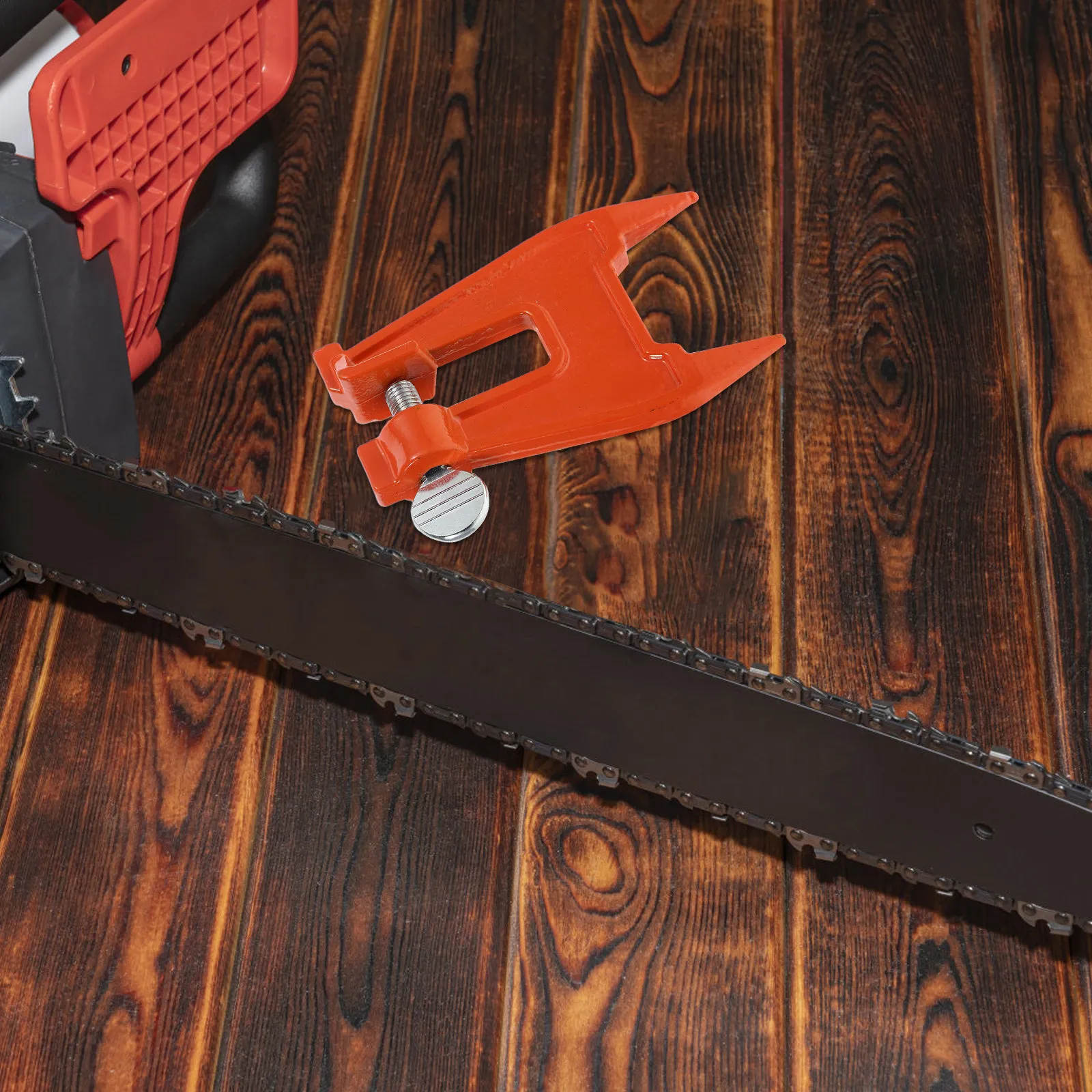 Chainsaw Chain Holder Stand Adjustable Universal Bench Top Grinder Base Guide Cutting Frame Chainsaw Accessories