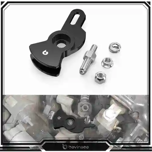 Imagen 1 del producto BEVINSEE 5-velocidad Manual Corto Shifter Kit de montaje del brazo Para VW Para Golf 4 Para Golf 5 GTI Para Jetta MK4 Para Passat Para Audi A3 TT MK1 1.8T 2.0L 1.9TDI