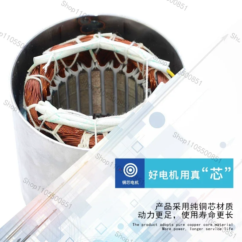 Special motor for electric rolling shutter door Warehouse rolling shutter door 600kg copper core Industrial garage door