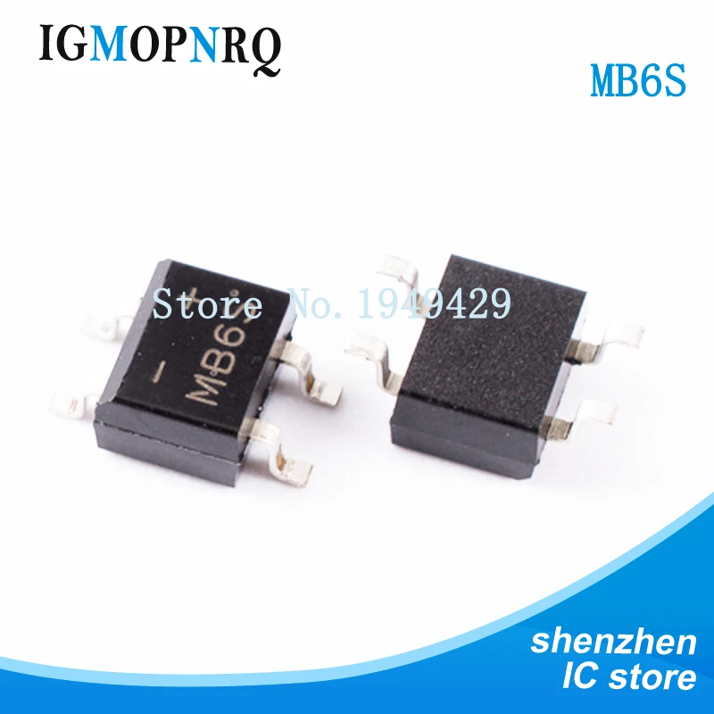 100Pcs/Lot MB6S SOP…