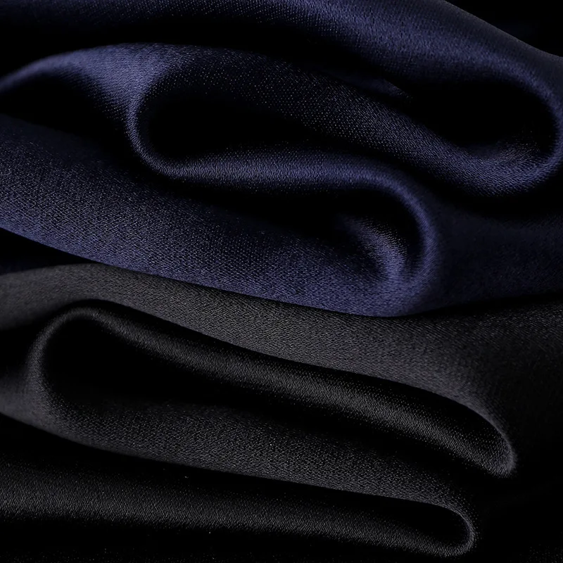 Pingente de seda ácido acético cetim reto uma saia média e longa verão respirável saia tamanho grande alto sentido