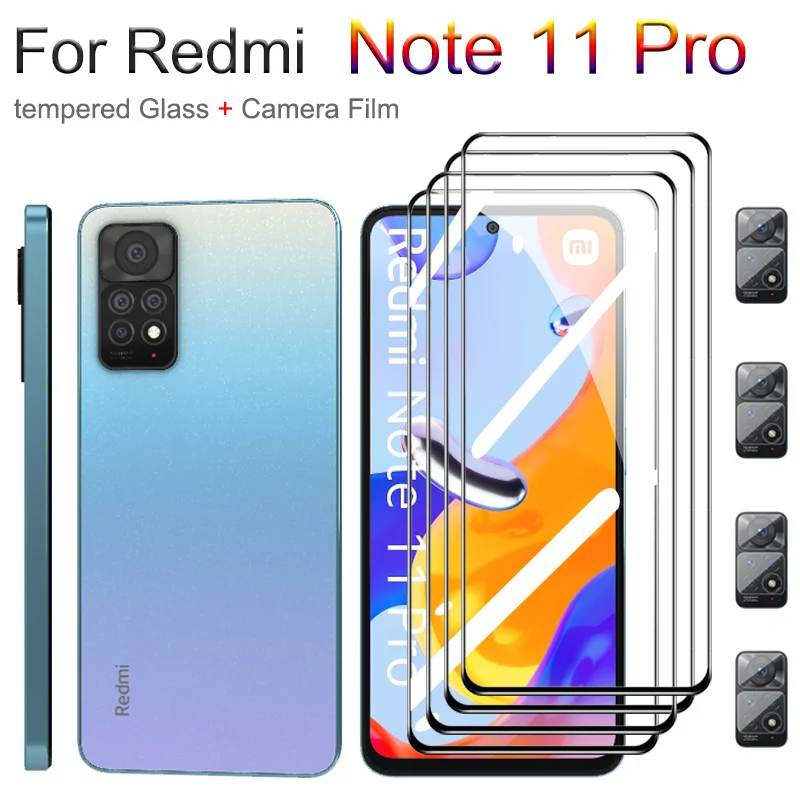 Szkło hartowane do  redmi note 11pro szybka hartowana Redmi Note11 pro Redmi Note 10 Pro 9 Pro szklo hartowane Camera Redmi Note11pro szybka