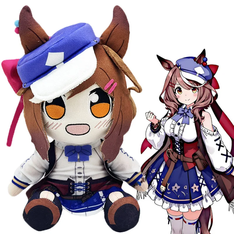 

25 см красивые плюшевые игрушки Дерби аниме Matikanetannhauser Uma Musume мягкая кукла Хару Уррара плюшевая подушка подарки на Рождество и день рождения
