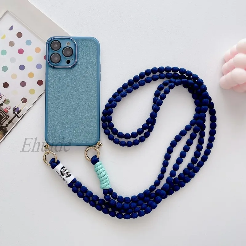 

Plush Strap Case For Xiaomi POCO X6 Pro M6 X5 F5 F4 X3 F3 Redmi Note 13 Pro Plus Glitter Soft TPU Cute Crossbody Lanyard Cover