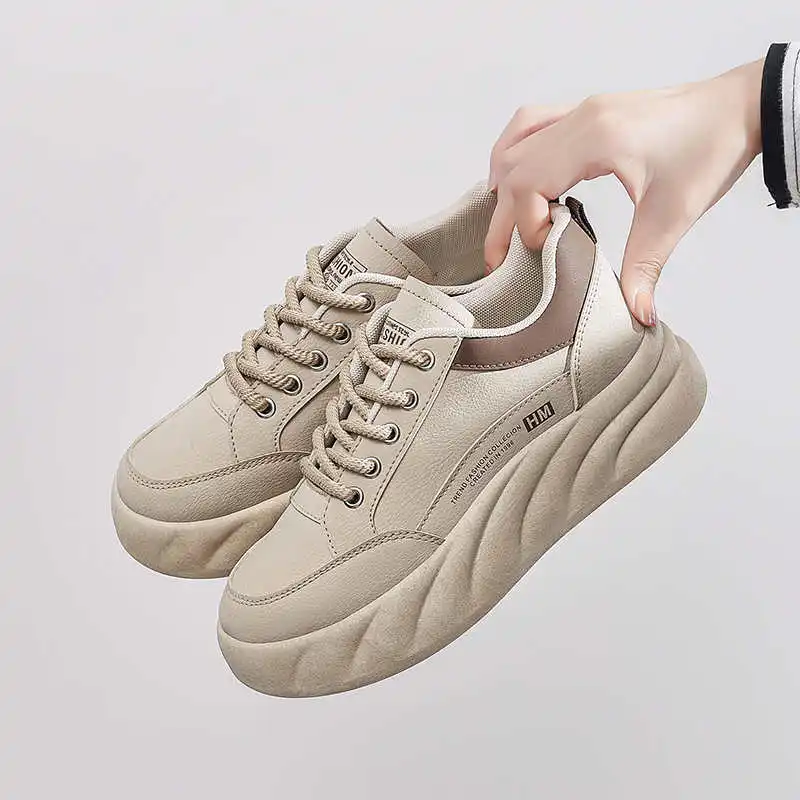 Zapatillas altas de tacón grueso para exteriores para mujer, botas