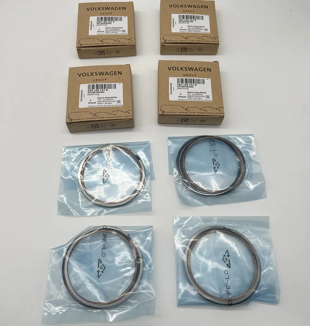 

STD 82.5mm Piston Rings Set Fit For VW Jetta Bora Golf MK4 Passat B5 Beetle 2.0 ( 06D198151B 06A198151C 06F198151A 06A198151 D