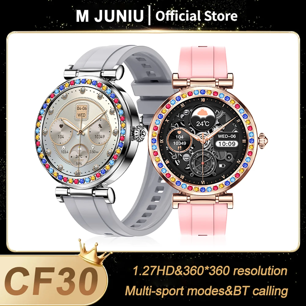 New Fashion Women Bluetooth Call Smart Watch 1.27