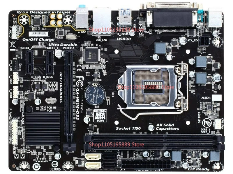 Для Gigabyte H81M-DS2 H81M-S1 H81M-D2 1150, маленькая основная плата