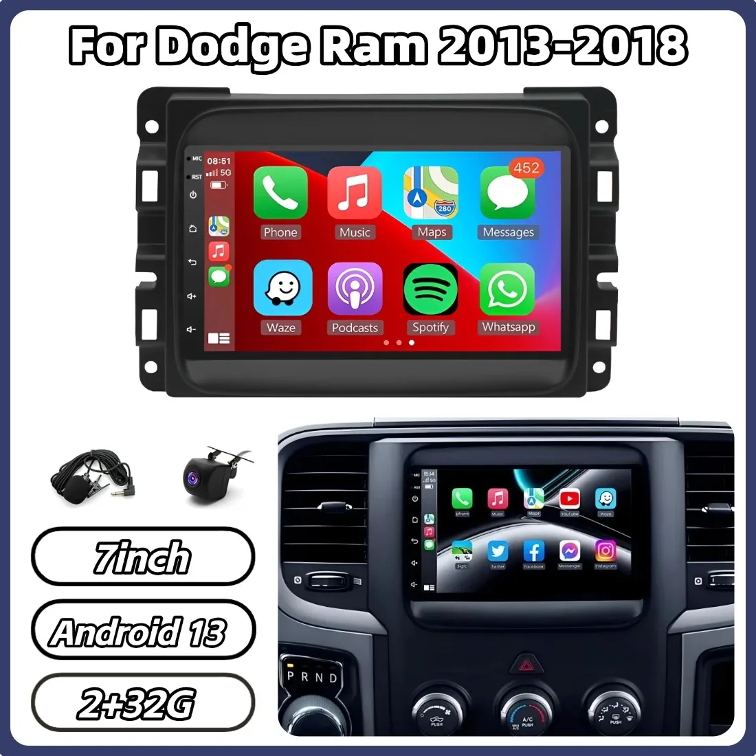 7In Android 13 Car …